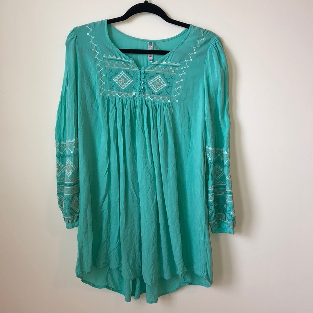 Embroidered dress